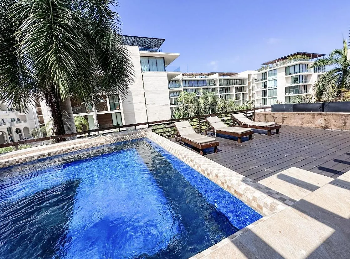 Daire Aldea Thai Condos In Mamitas Beach Playa del Carmen Meksika